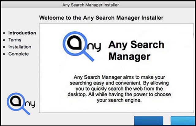 Anysearchmanager mac os удалить